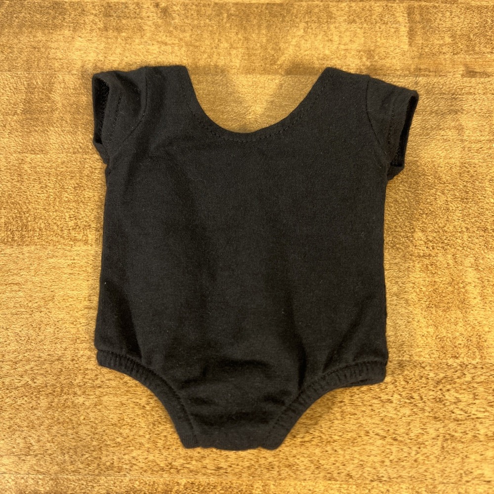 American Girl Ballet Black Leotard with Back Bow - Picture 8 of 12